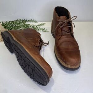 Timberland Squall Canyon Chukka Mirror Fit TimberDry Brown Leather Boots Size 13
